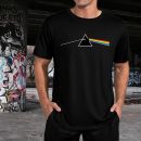 Men's Pink Floyd Dark Side of The Moon Album Rock Music T Shirt Black Collection World Tour Black Unisex T-Shirt