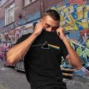 Men's Pink Floyd Dark Side of The Moon Album Rock Music T Shirt Black Collection World Tour Black Unisex T-Shirt