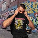 Men's Iron Maiden Band T-Shirt Killers Album Cover Mens Short Sleeve T-Shirts Classic Rock Graphic Tees