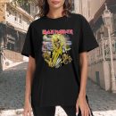 Men's Iron Maiden Band T-Shirt Killers Album Cover Mens Short Sleeve T-Shirts Classic Rock Graphic Tees
