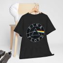 Men's Pink Floyd Rock Band Prism Circle Logo T-Shirt Album Rock Music T Shirt Black Collection World Tour Black Unisex T-Shirt