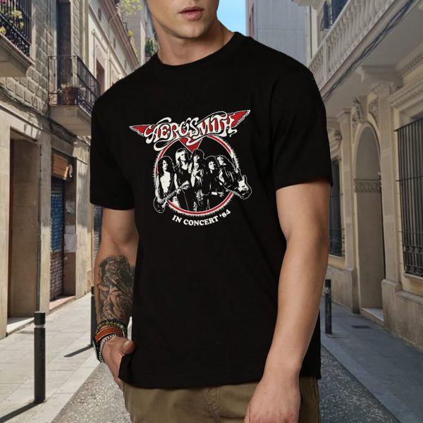 Men's KISS End Of The Road Tour Chrome T-Shirt Vintage Rock Graphic Tee 80s Music Shirt Cotton Rock Fan pop Rock Music World Tour Black T-Shirt - Image 5