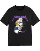 Metallica Harvester of Sorrow T-shirt Cotton Soft Crew Neck Short Sleeve Shirt for Band Music Fans