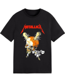 Metallica Men's Standard Damage Inc Tour T-Shirt Tee Cotton Soft Crew Neck Short Sleeve Shirt for Band Music Fans
