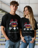 Metallica Men's Standard Master of Puppets T-Shirt Cotton Soft Crew Neck Short Sleeve Shirt for Band Music Fans