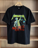 Metallica Toddler Boys and Justice for All T-Shirt Cotton Soft Crew Neck Short Sleeve Shirt for Band Music Fans