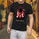 Men's Women's Unisex Juice WRLD Vintage Crewneck Rapper T-Shirt Novelty Graphic Tee Tops T-Shirt Album Rock Music T Shirt Black