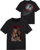 Metallica Unforgiven Adult Black T Shirt Cotton Soft Crew Neck Short Sleeve Shirt for Band Music Fans
