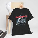 Men's Iron Maiden Band Aces High T-Shirt Vintage Rock Graphic Tee Cotton Rock Fan pop Rock Music World Tour Black T-Shirt