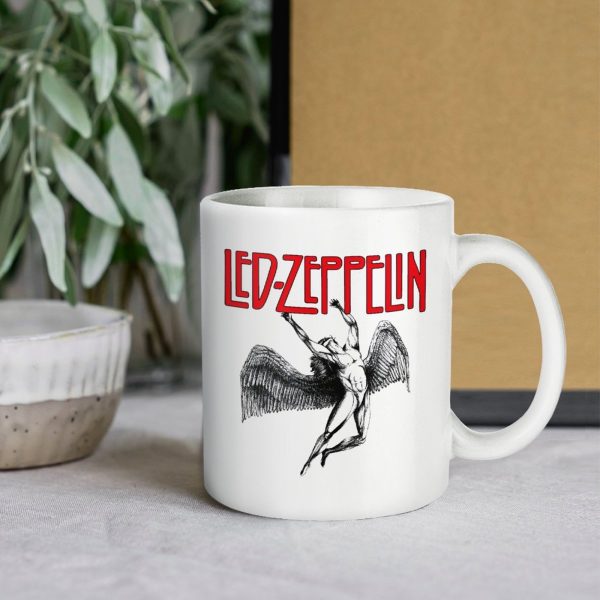 Led Zeppelin Ceramics Cup Music Band Mug Merch for Fans - Image 4