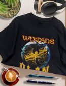 Men’s Wu-Tang Clan Rock T-Shirt Handmade Shirt Fashion Graphic Cotton Women Soft T-Shirts Crew Neck Short Sleeve Shirt Hip Hop Tee Tops