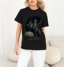 Men Bob Marley Shirts  David Burnett Guitar Photo T-Shirt Handmade T-Shirts Fashion Logo Tee Cotton Women Soft Shirts Crew Neck Short Sleeve Shirt Hip Hop Tee Top