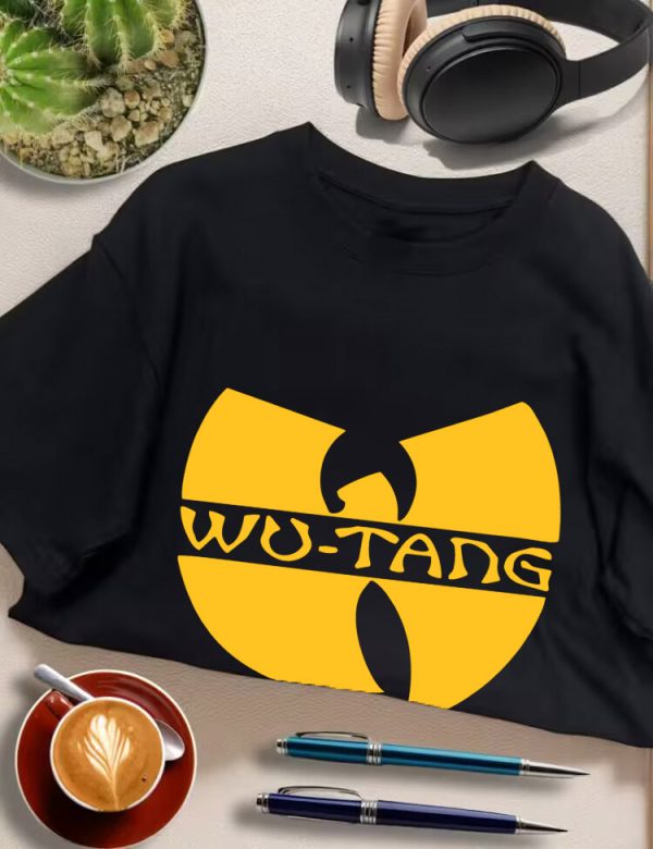 Men’s Wu-Tang Clan 1993 Band Shirt Handmade T-Shirt Fashion Logo Tee Cotton Women Soft Shirts Crew Neck Short Sleeve Shirt Hip Hop Tee Tops - Image 6