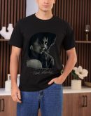 Men Bob Marley Shirts  David Burnett Guitar Photo T-Shirt Handmade T-Shirts Fashion Logo Tee Cotton Women Soft Shirts Crew Neck Short Sleeve Shirt Hip Hop Tee Top