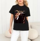 Men Tupac SHAKUR Me Against The World T-Shirt Handmade T-Shirts Fashion Logo Tee Cotton Women Soft Shirts Crew Neck Short Sleeve Shirt Hip Hop Tee Top
