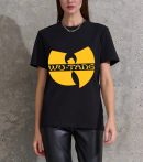 Men’s Wu-Tang Clan 1993 Band Shirt Handmade T-Shirt Fashion Logo Tee Cotton Women Soft Shirts Crew Neck Short Sleeve Shirt Hip Hop Tee Tops