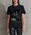 Men Bob Marley Shirts  David Burnett Guitar Photo T-Shirt Handmade T-Shirts Fashion Logo Tee Cotton Women Soft Shirts Crew Neck Short Sleeve Shirt Hip Hop Tee Top