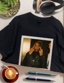 Men Tupac Trust Nobody Photo T-Shirt Handmade T-Shirts Fashion Logo Tee Cotton Women Soft Shirts Crew Neck Short Sleeve Shirt Hip Hop Tee Top