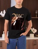 Men Tupac SHAKUR Me Against The World T-Shirt Handmade T-Shirts Fashion Logo Tee Cotton Women Soft Shirts Crew Neck Short Sleeve Shirt Hip Hop Tee Top