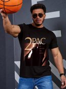 Men Tupac SHAKUR Me Against The World T-Shirt Handmade T-Shirts Fashion Logo Tee Cotton Women Soft Shirts Crew Neck Short Sleeve Shirt Hip Hop Tee Top