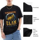 Men’s Wu-Tang Clan Rock T-Shirt Handmade Shirt Fashion Graphic Cotton Women Soft T-Shirts Crew Neck Short Sleeve Shirt Hip Hop Tee Tops