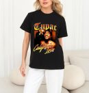 Men Tupac California Love T-Shirt Handmade T-Shirts Fashion Logo Tee Cotton Women Soft Shirts Crew Neck Short Sleeve Shirt Hip Hop Tee Top