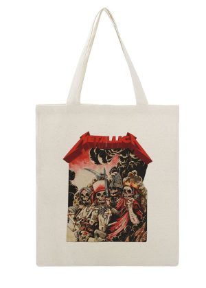 Metallica Canvas tote for Band Music Fans