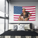 Bruno Mars 2x3 ft (60x90cm) Flag,Banner Decor For College Dorm & Bedroom Decor, Outdoor Parties